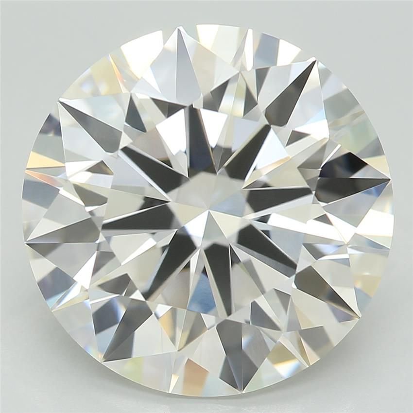 5.71ct F VVS2 Rare Carat Ideal Cut Round Lab Grown Diamond