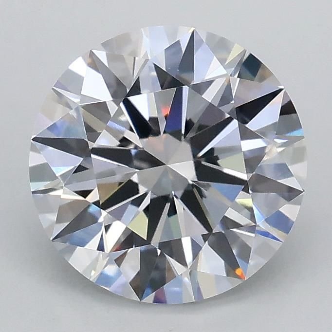 1.56ct D VVS2 Rare Carat Ideal Cut Round Lab Grown Diamond