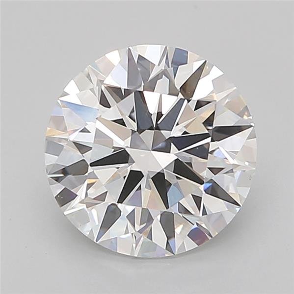 2.74ct E VVS2 Rare Carat Ideal Cut Round Lab Grown Diamond