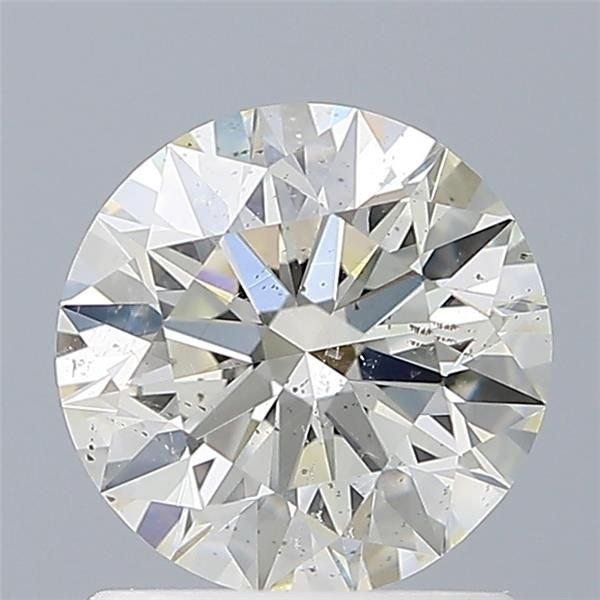 1.07ct I SI2 Rare Carat Ideal Cut Round Diamond