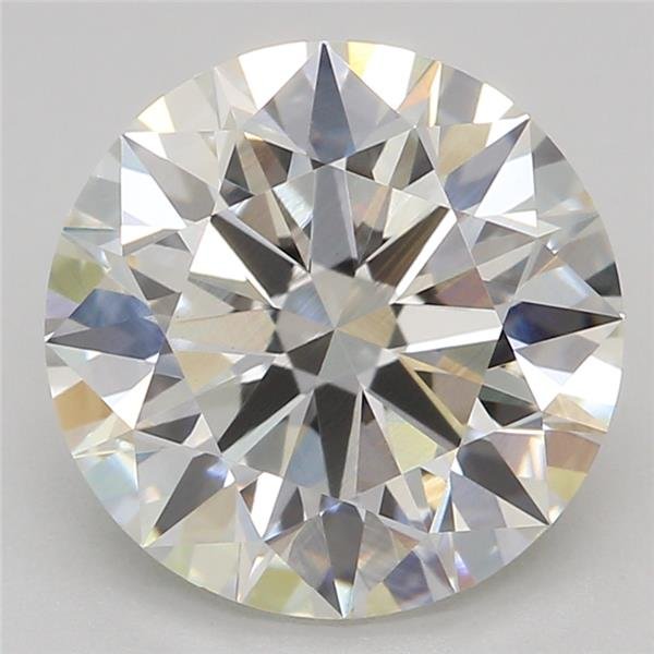 2.17ct H VVS2 Rare Carat Ideal Cut Round Lab Grown Diamond