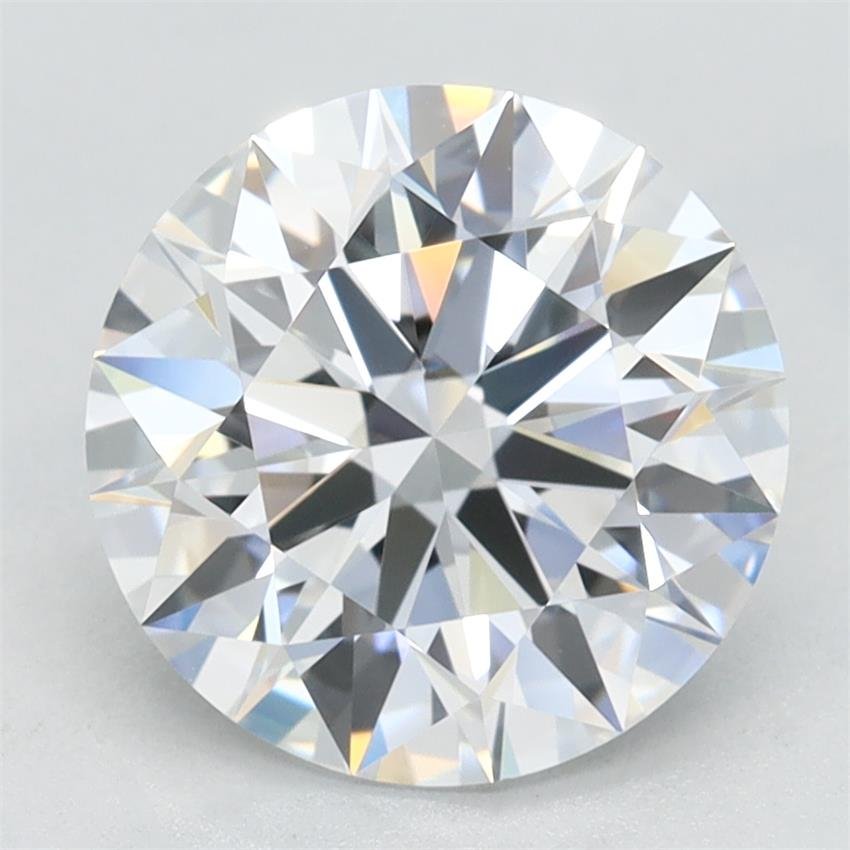 2.27ct D VVS1 Rare Carat Ideal Cut Round Lab Grown Diamond