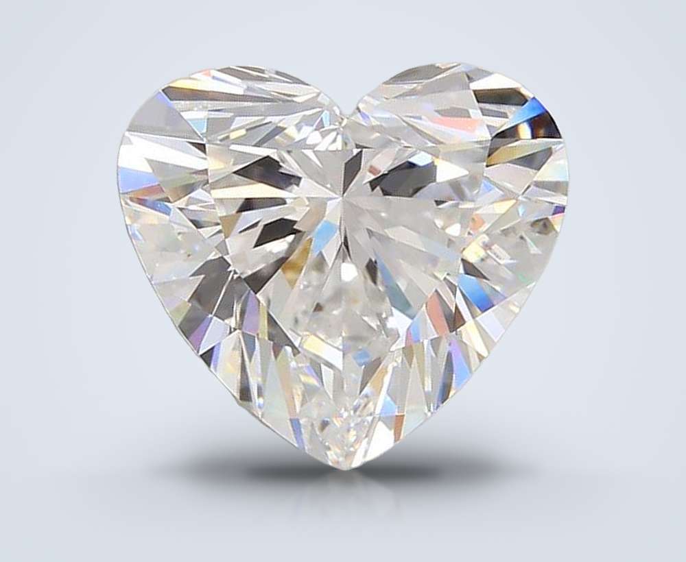 4.81 Carat Heart Lab Diamond