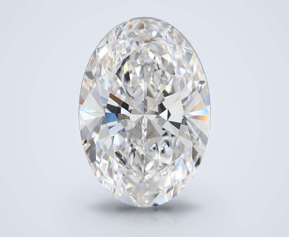4.41 Carat Oval Lab Diamond