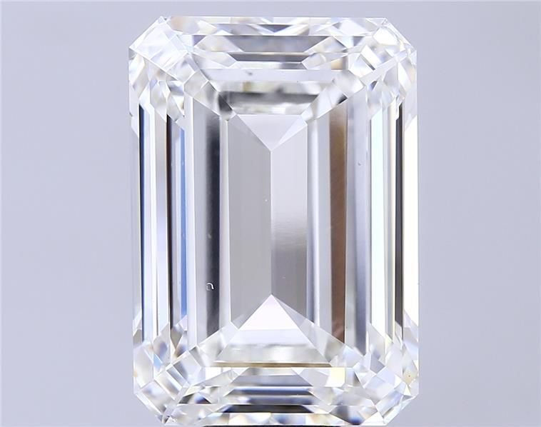 17.05ct G VS2 Rare Carat Ideal Cut Emerald Lab Grown Diamond