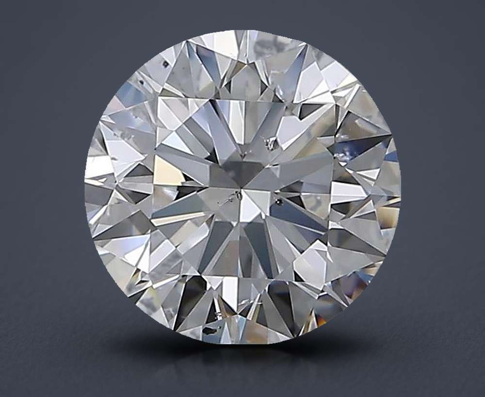 2.50 Carat Round Natural Diamond