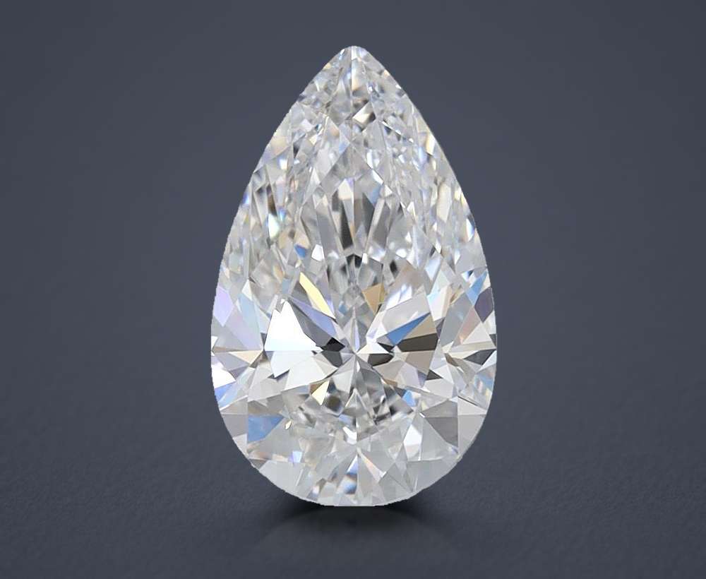 1.50 Carat Pear Lab Diamond