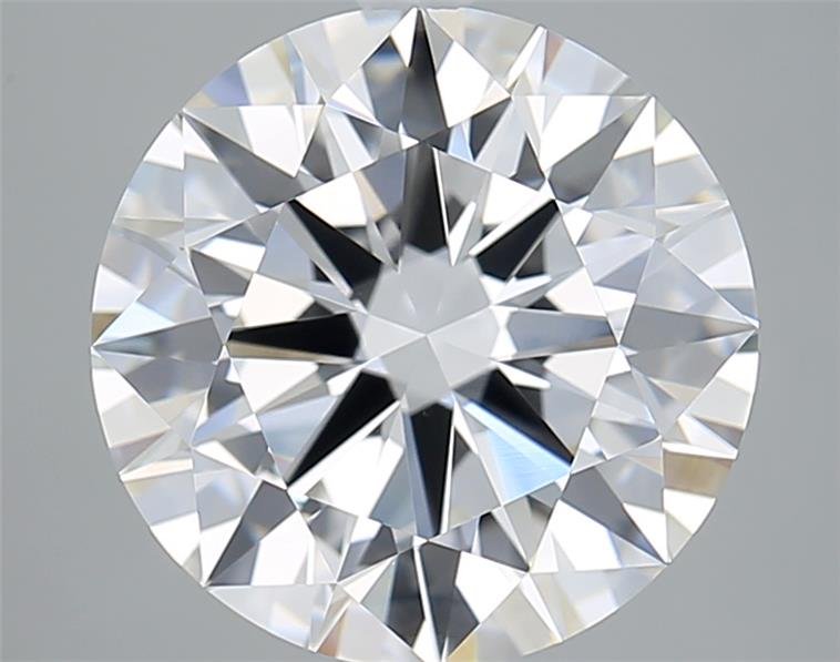 5.00ct F VVS1 Rare Carat Ideal Cut Round Lab Grown Diamond