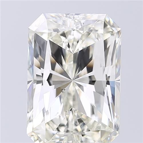 7.02ct J SI1 Rare Carat Ideal Cut Radiant Diamond
