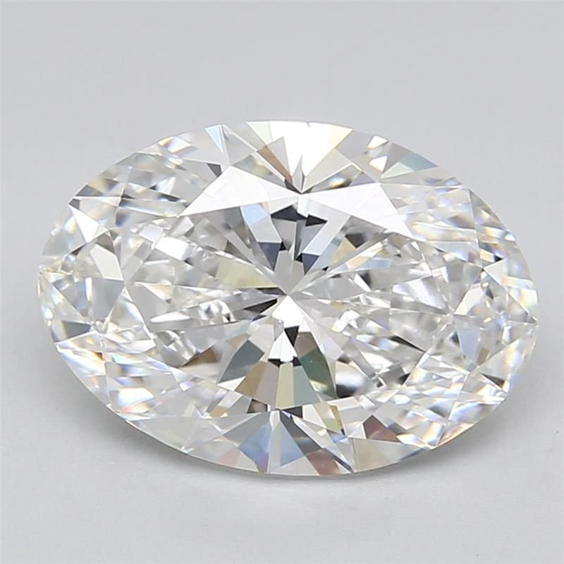 5.08ct E VS1 Rare Carat Ideal Cut Oval Lab Grown Diamond