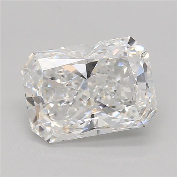 1.09ct E VS1 Rare Carat Ideal Cut Radiant Lab Grown Diamond