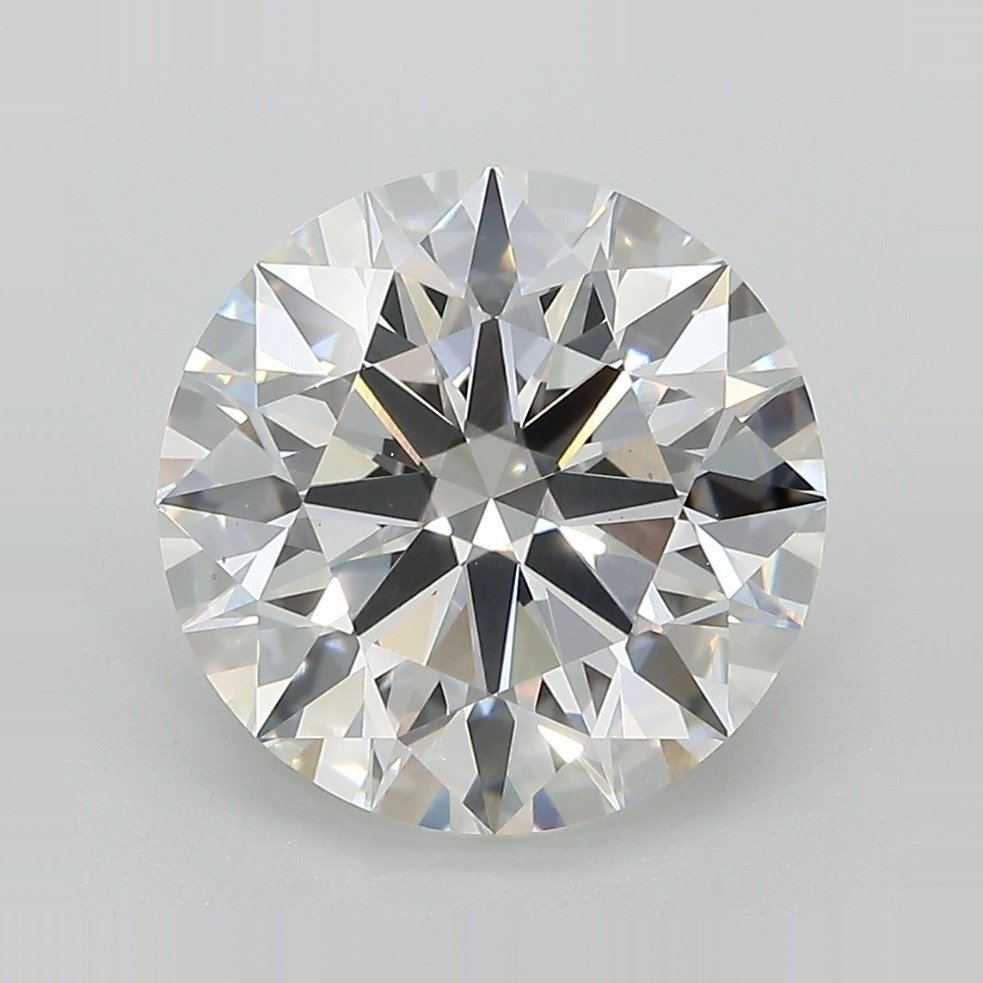 5.07ct E VS1 Rare Carat Ideal Cut Round Lab Grown Diamond