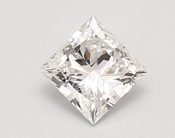 0.86ct D VS1 Rare Carat Ideal Cut Princess Lab Grown Diamond