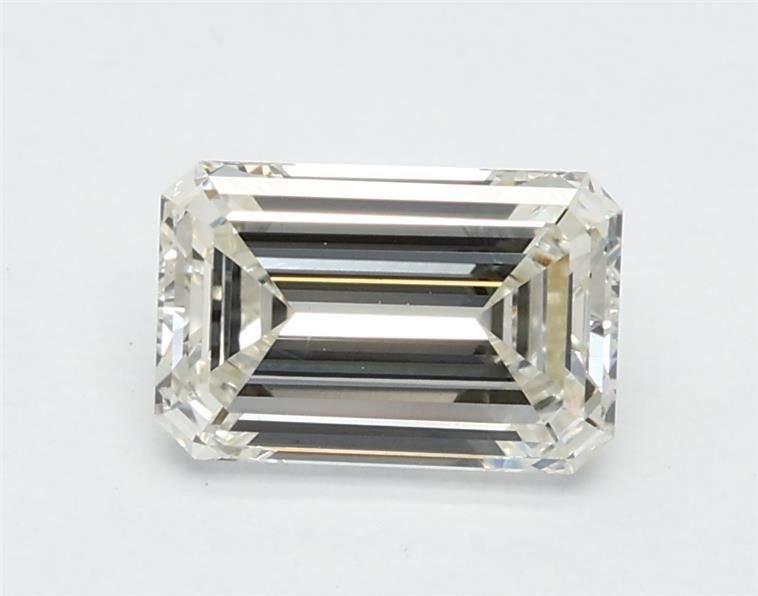 0.81ct I VS2 Rare Carat Ideal Cut Emerald Lab Grown Diamond