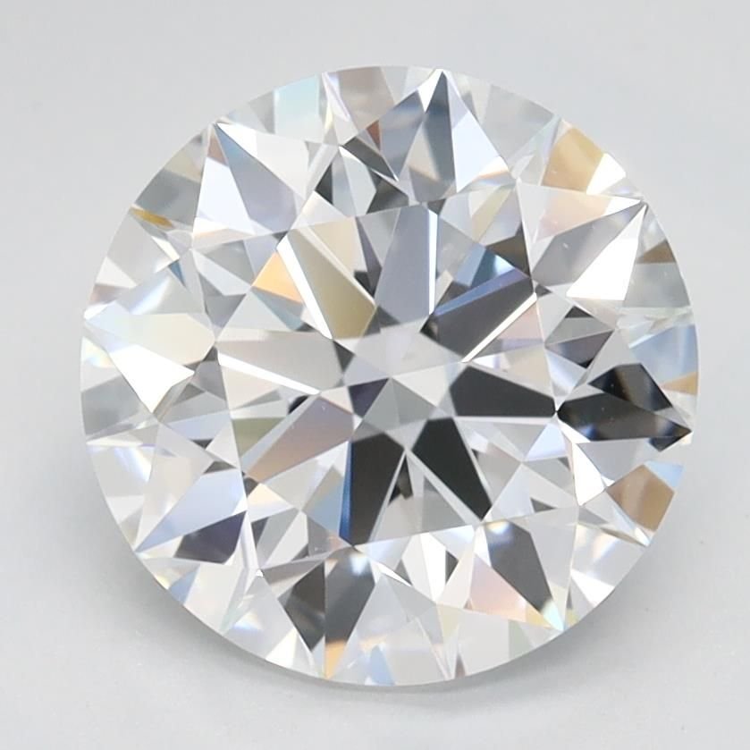 2.15ct D VVS1 Rare Carat Ideal Cut Round Lab Grown Diamond