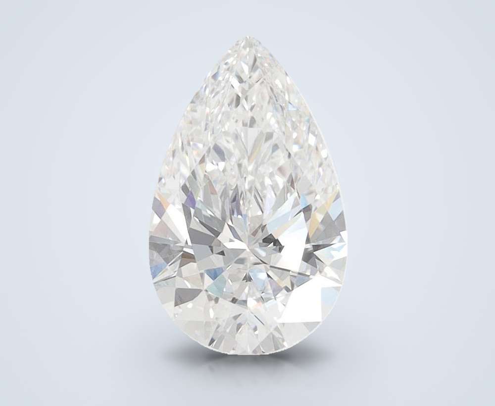 1.00 Carat Pear Lab Diamond