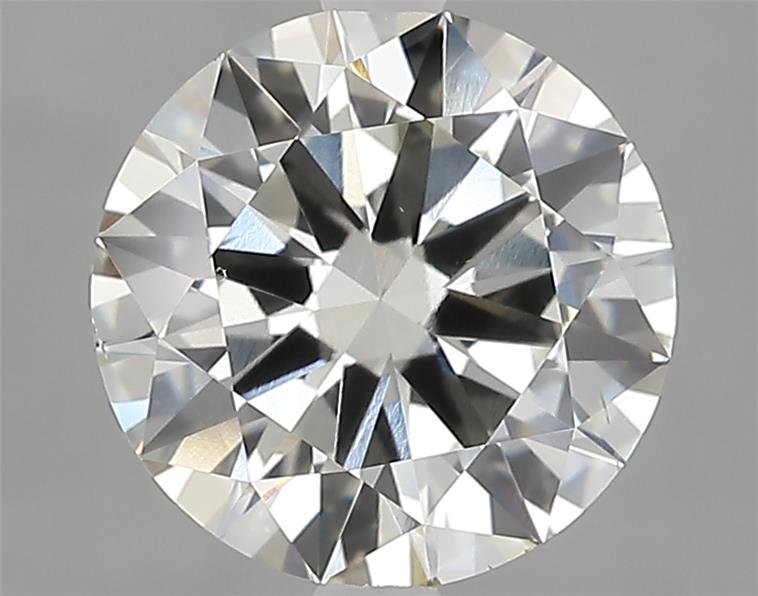 2.61ct J VS2 Excellent Cut Round Lab Grown Diamond