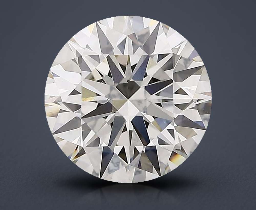 3.08 Carat Round Lab Diamond