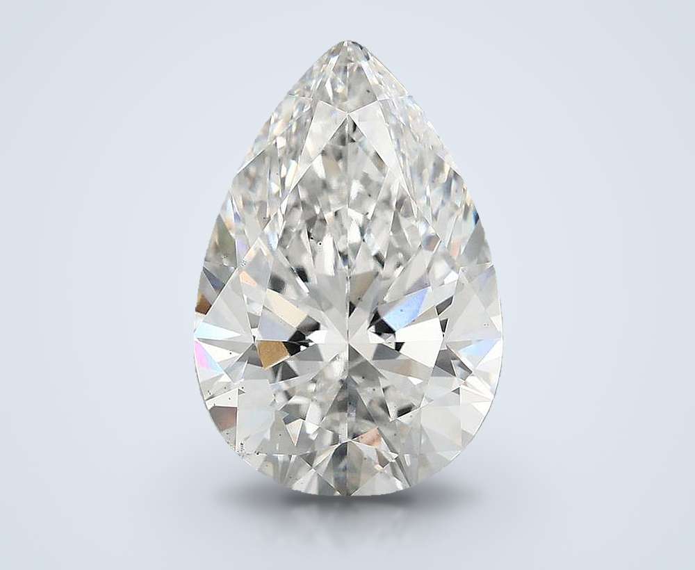 6.10 Carat Pear Lab Diamond