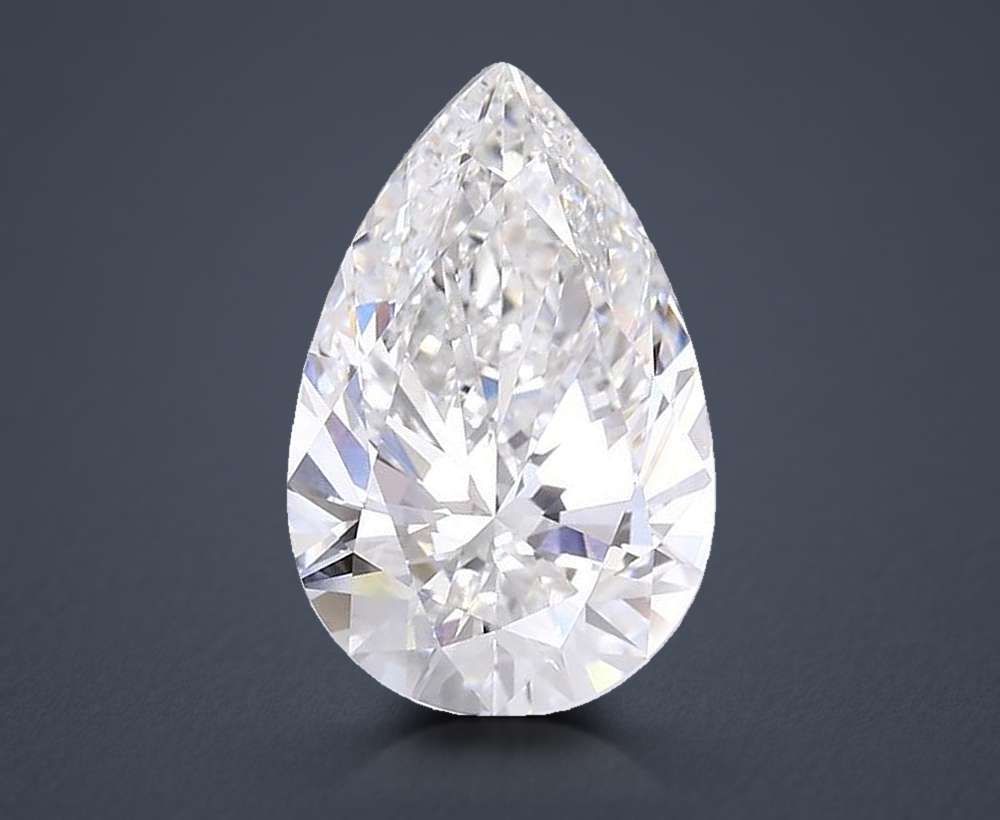 14.03 Carat Pear Lab Diamond