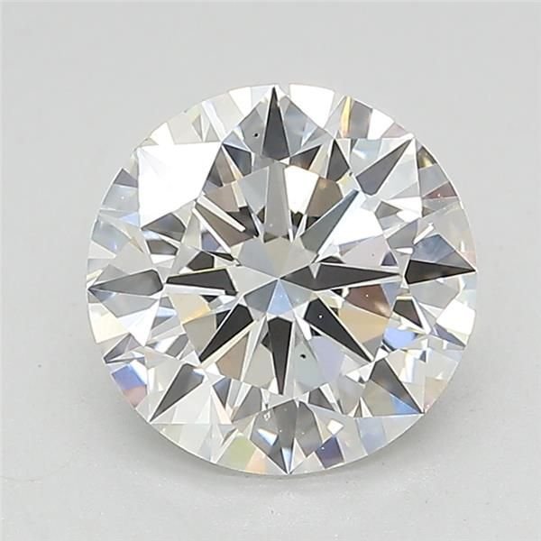 2.00ct D VS2 Excellent Cut Round Lab Grown Diamond