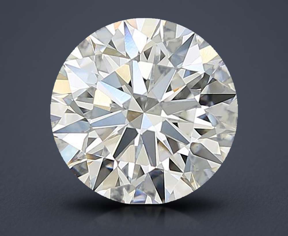 3.02 Carat Round Lab Diamond