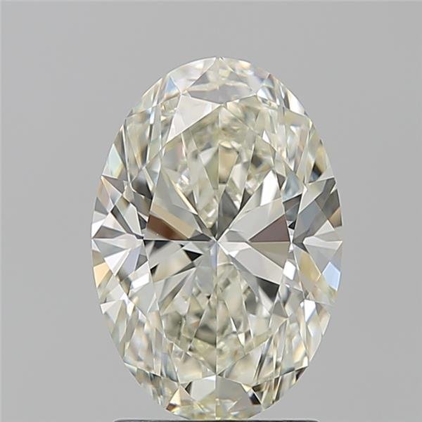 2.21ct K VS2 Rare Carat Ideal Cut Oval Diamond