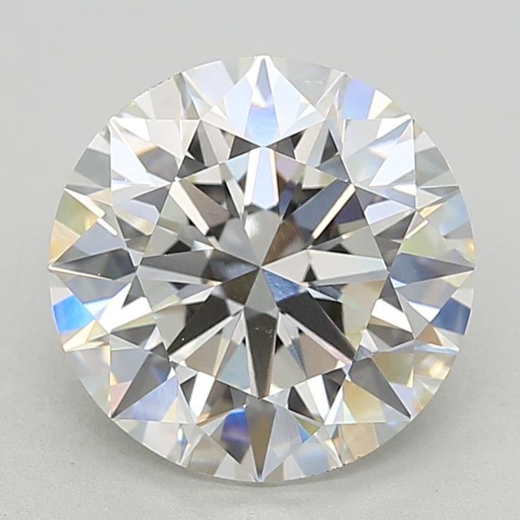 5.49ct H VVS2 Rare Carat Ideal Cut Round Lab Grown Diamond