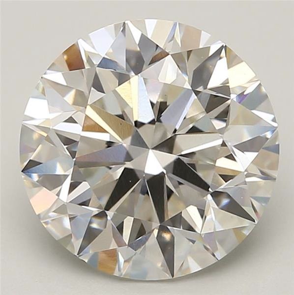 6.02ct G VVS2 Excellent Cut Round Lab Grown Diamond