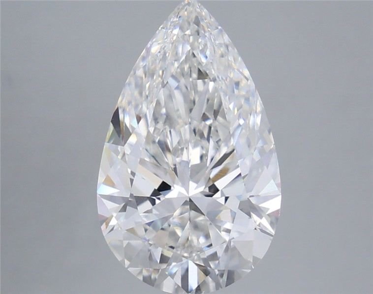 3.89 Carat Pear Lab Diamond