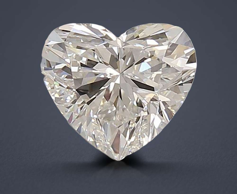 1.59 Carat Heart Lab Diamond