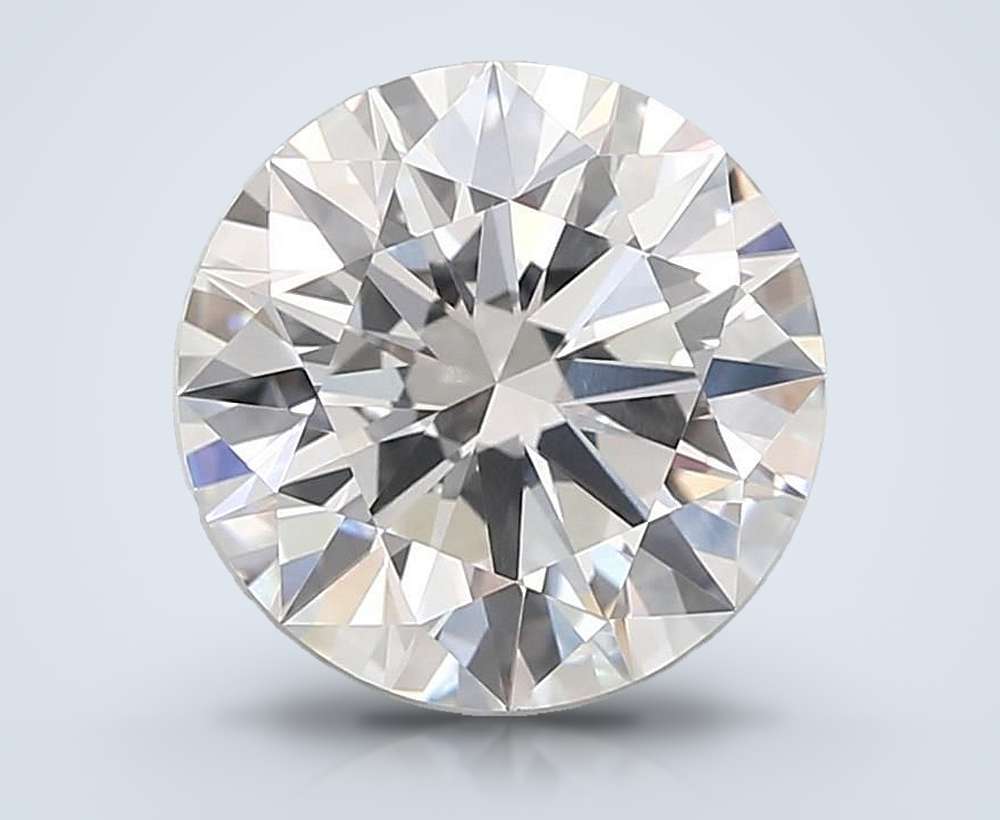 3.21 Carat Round Lab Diamond