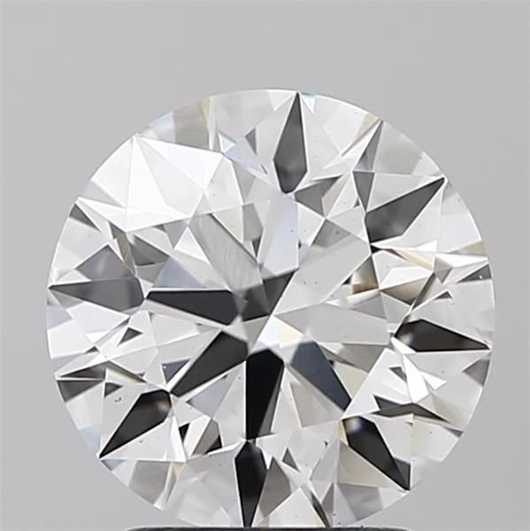 2.28ct G VS2 Rare Carat Ideal Cut Round Lab Grown Diamond