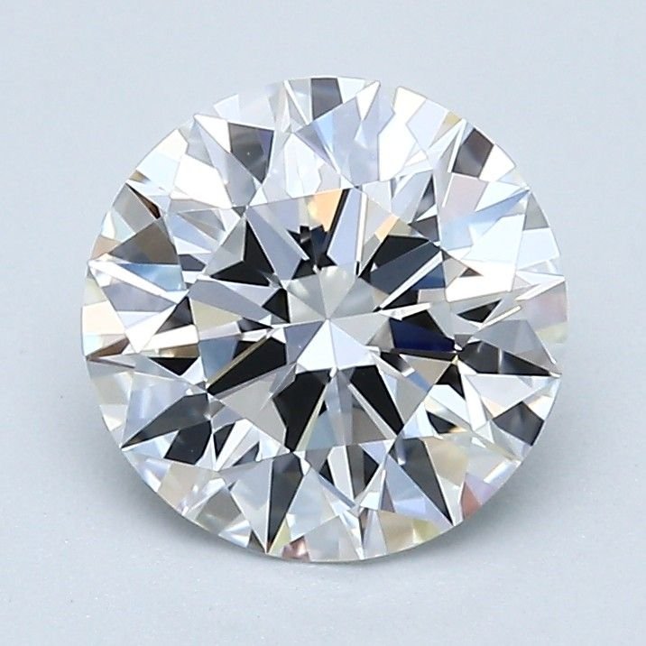 1.87ct D VVS1 Rare Carat Ideal Cut Round Diamond