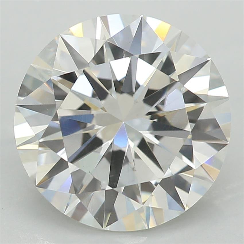 2.03ct F SI1 Excellent Cut Round Lab Grown Diamond
