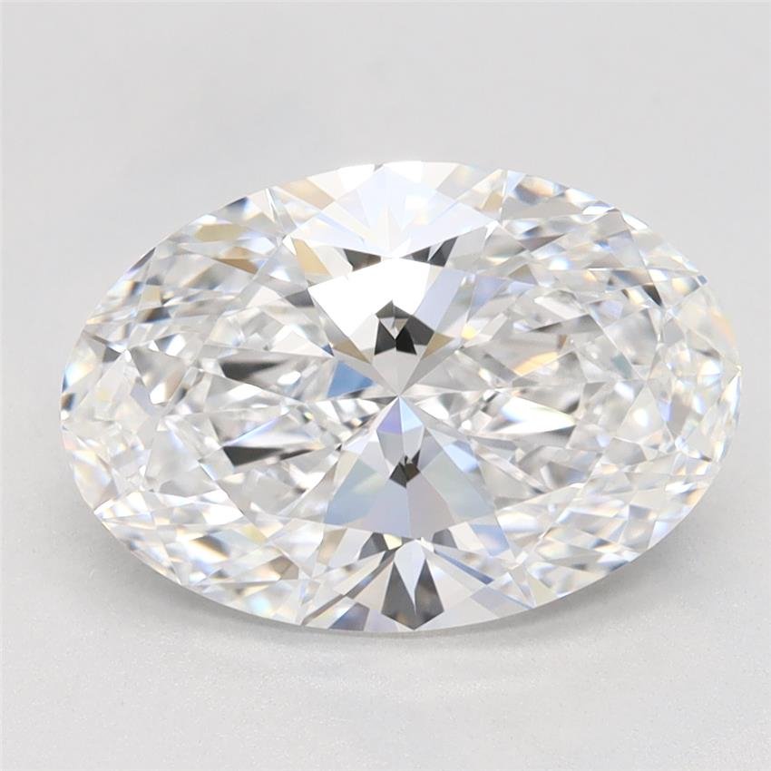2.66ct D VVS1 Rare Carat Ideal Cut Oval Lab Grown Diamond