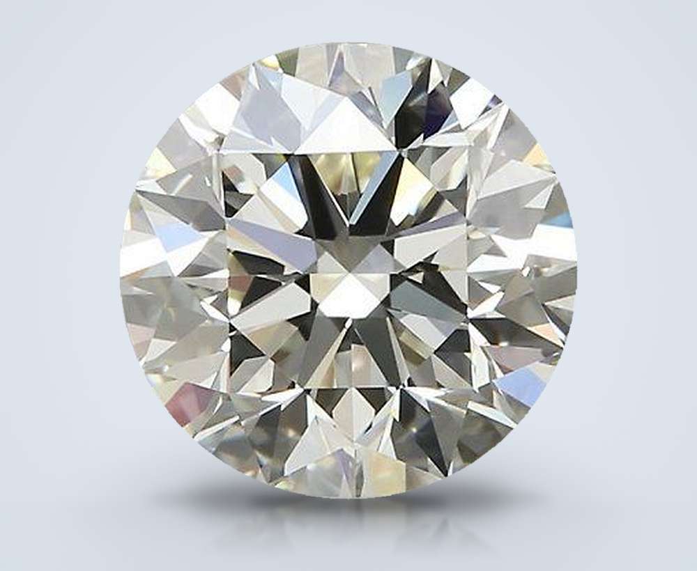 3.70 Carat Round Natural Diamond