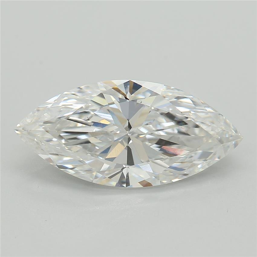 2.21ct D VS1 Rare Carat Ideal Cut Marquise Lab Grown Diamond