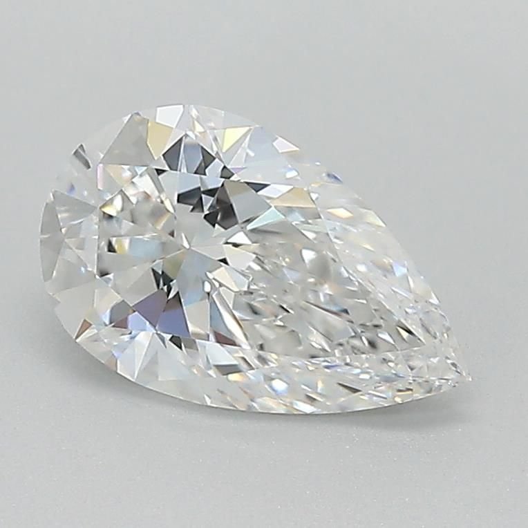 1.07ct E VVS2 Rare Carat Ideal Cut Pear Lab Grown Diamond