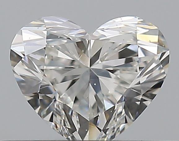0.40ct H SI1 Rare Carat Ideal Cut Heart Diamond