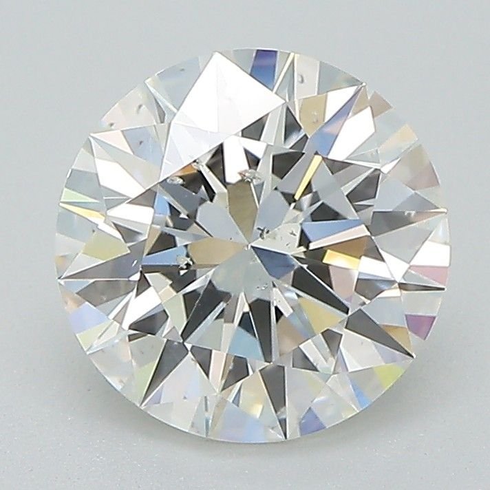 2.12ct H SI2 Rare Carat Ideal Cut Round Diamond