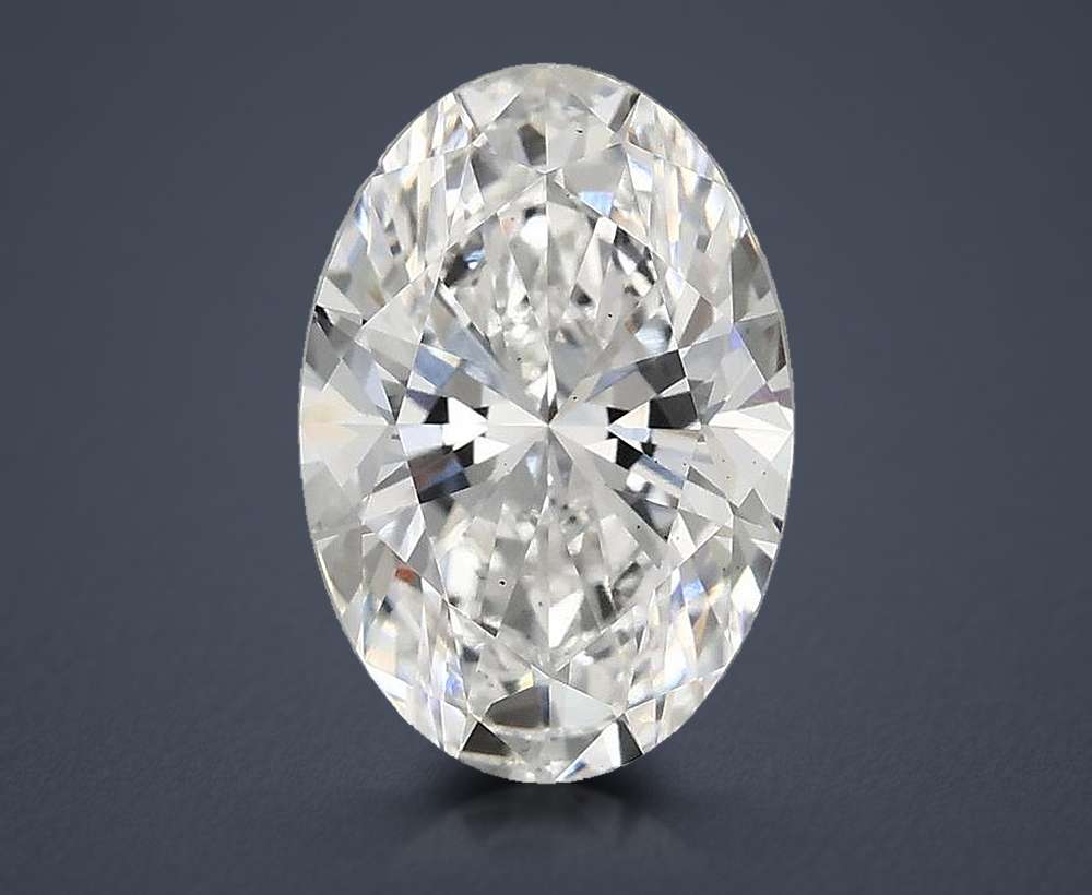 3.02 Carat Oval Lab Diamond