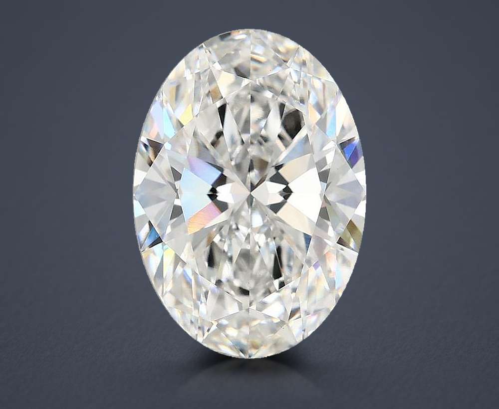 4.90 Carat Oval Lab Diamond