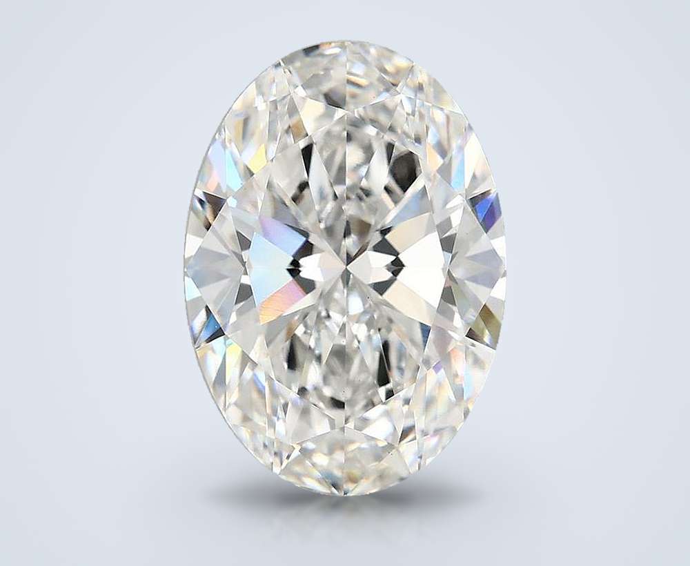 4.90 Carat Oval Lab Diamond