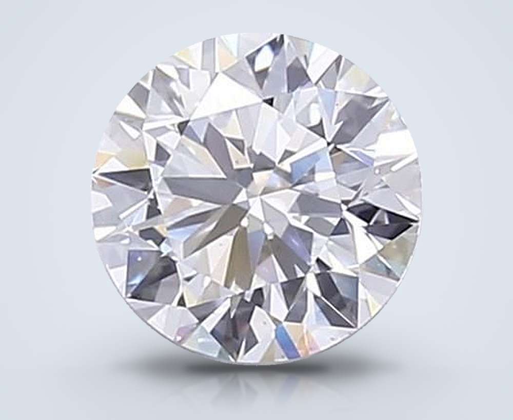 2.82 Carat Round Lab Diamond