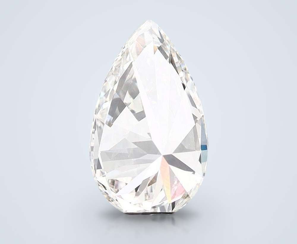 2.63 Carat Pear Lab Diamond