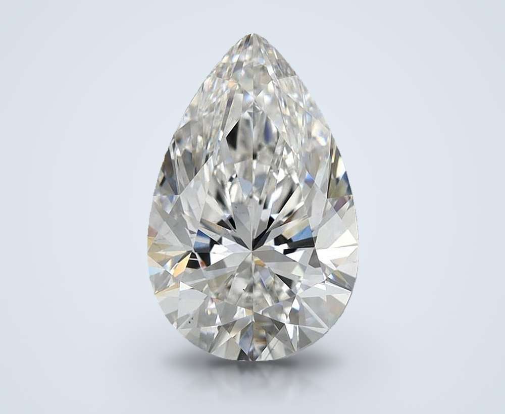 2.36 Carat Pear Lab Diamond