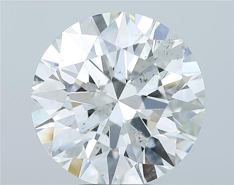 5.02ct G SI2 Excellent Cut Round Diamond