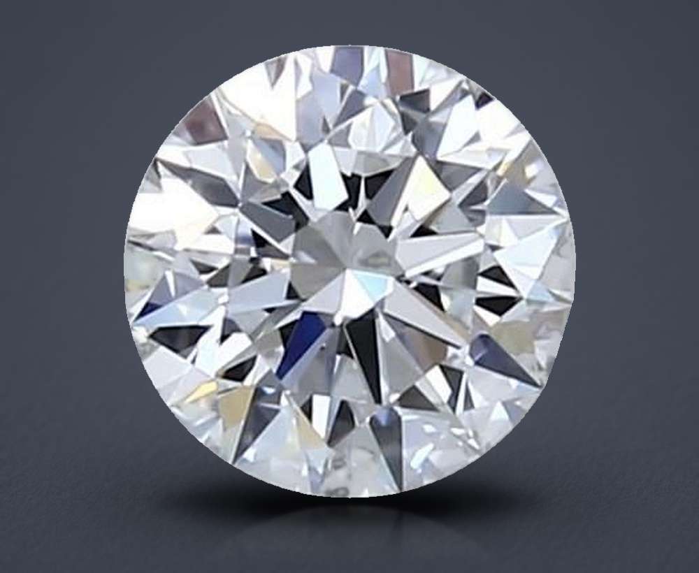 0.76 Carat Round Natural Diamond
