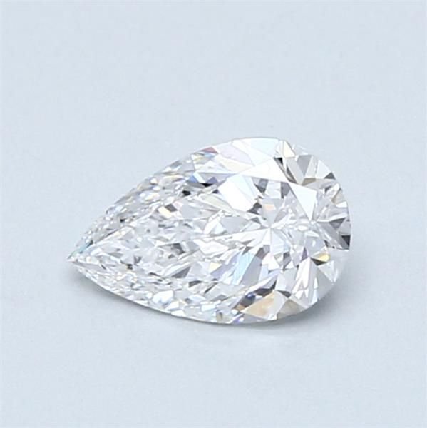 0.53ct D IF Rare Carat Ideal Cut Pear Diamond